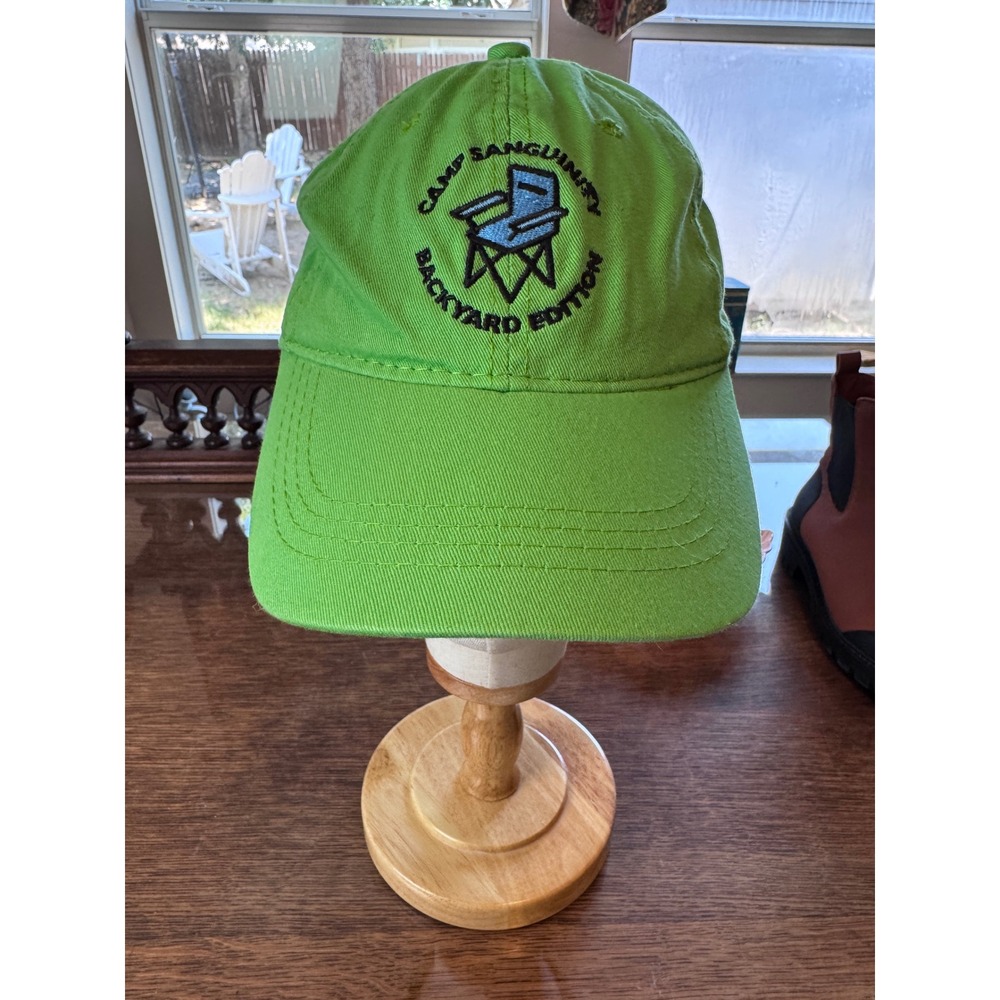 Outdoor Cap GWT-111 Lime Green Camp Sanguinity Backyard Edition Baseball Hat